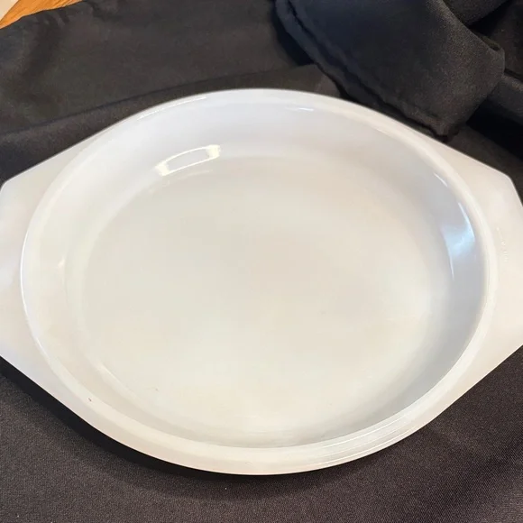 White Floral Glass Casserole Dish - Picture 3 of 6